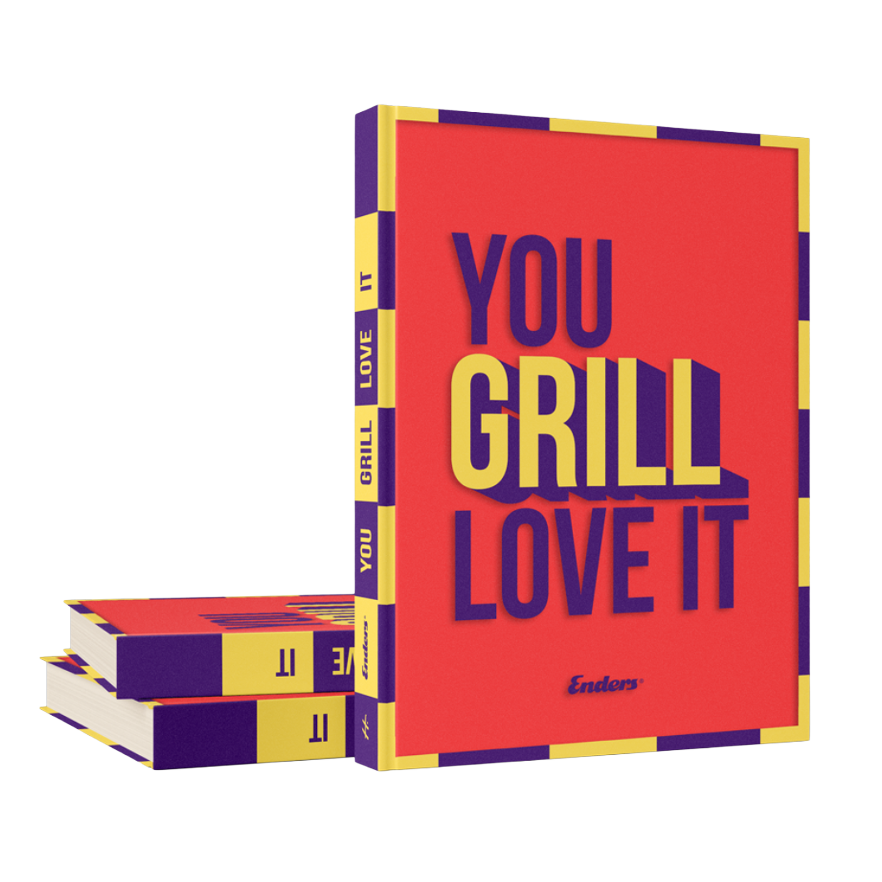 książka z przepisami na grilla You Grill Love It marki Enders