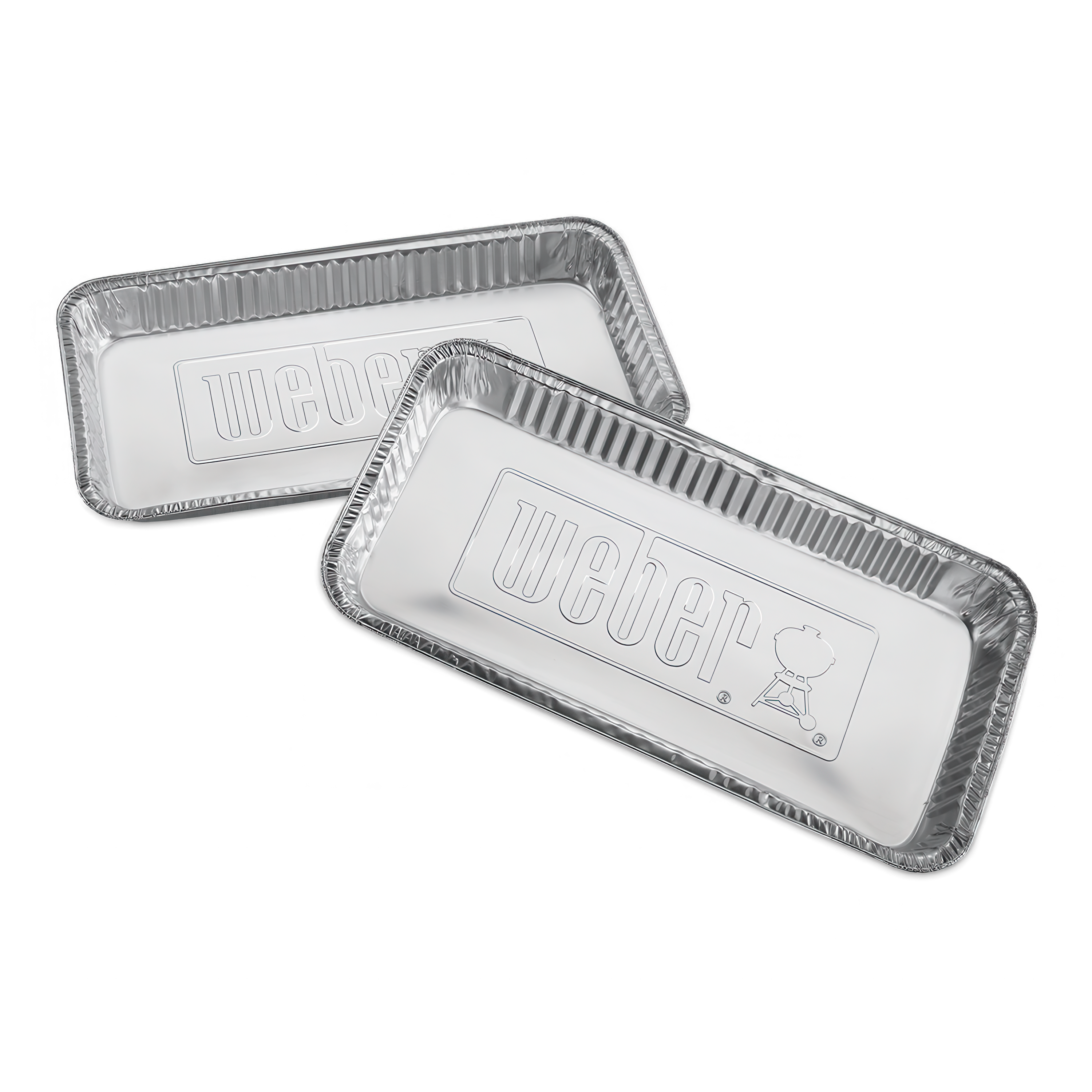 dwie duże aluminiowe miski