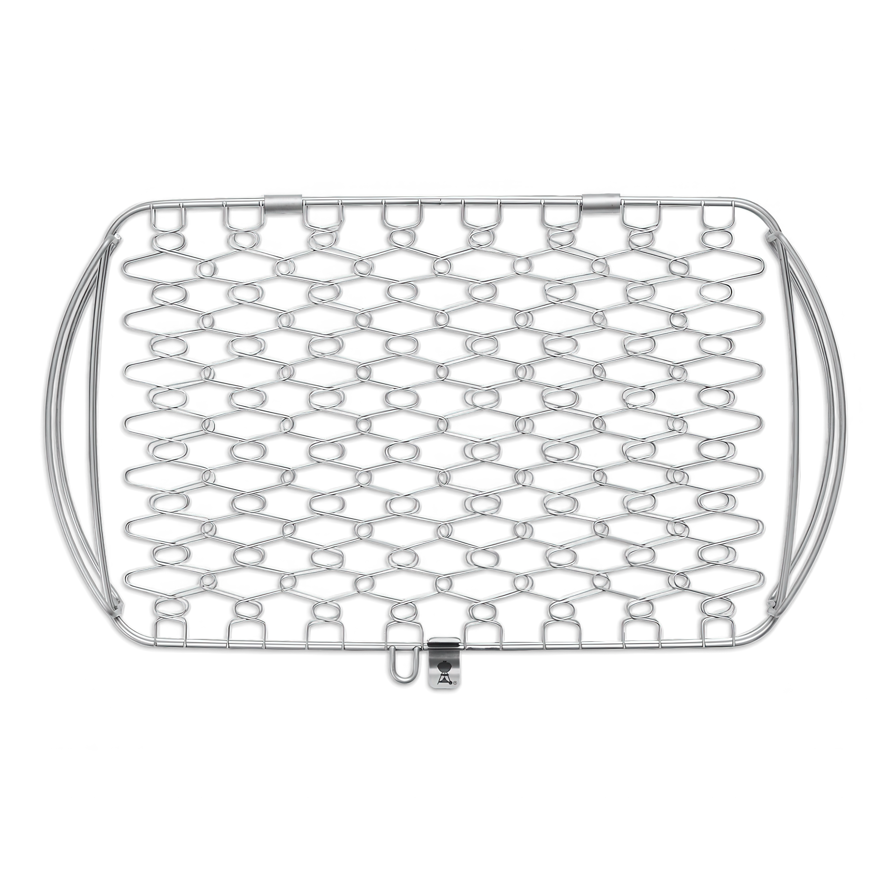 duży kosz do grillowania warzyw i ryb