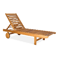 Leżak drewniany BAHAMAS z drewna akacjowego