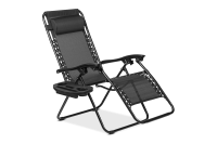 Leżak ogrodowy składany LAGUNA Black - Focus Garden