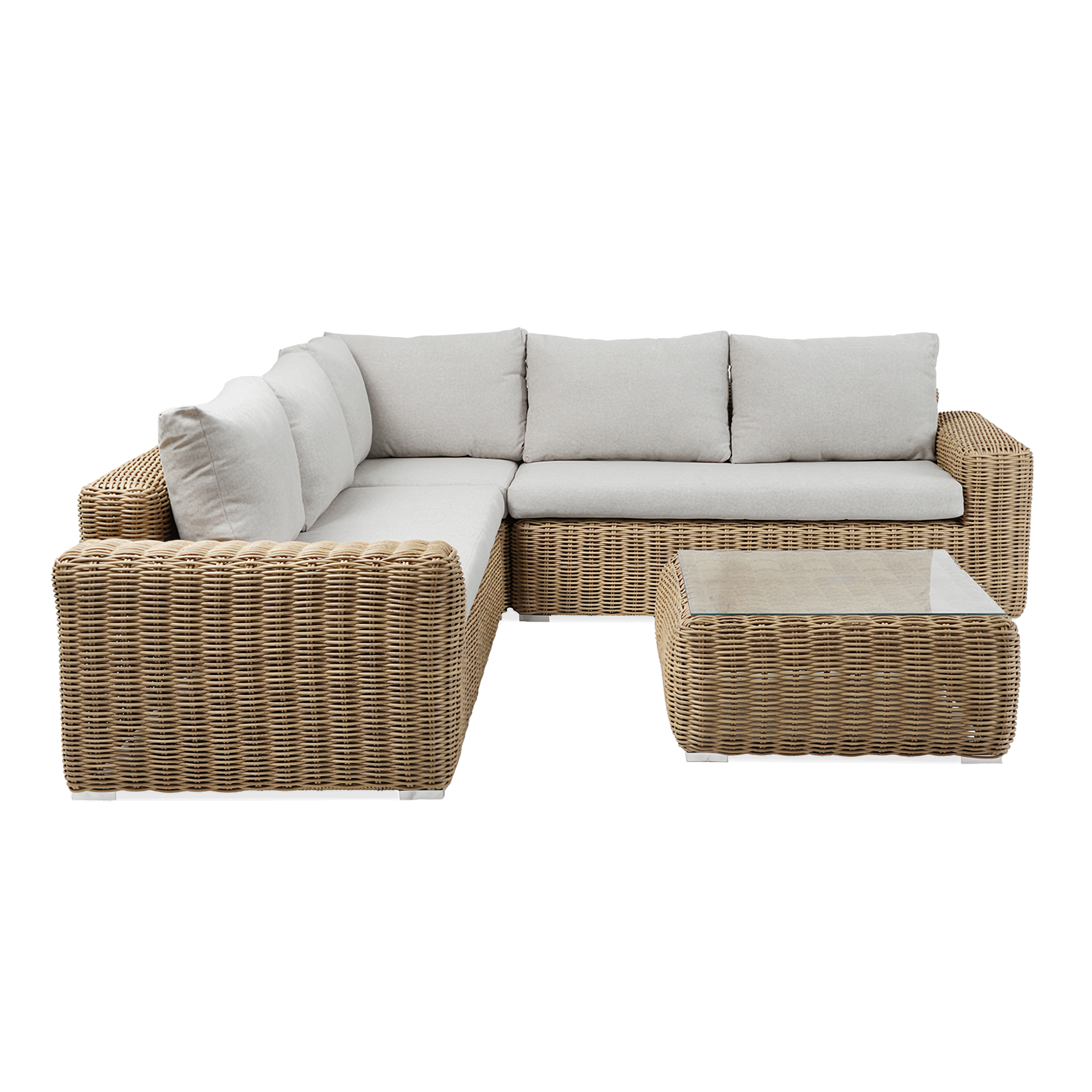 Narożnik Jakarta zdjęcie transparentne  ze stolikiem 