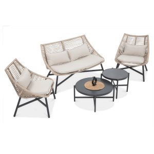 Komplet mebli ogrodowych Almera Caffe