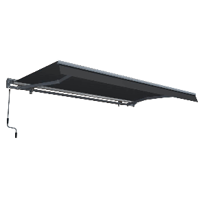 Markiza tarasowa PREMIUM 400x300 Grey - Gutroof