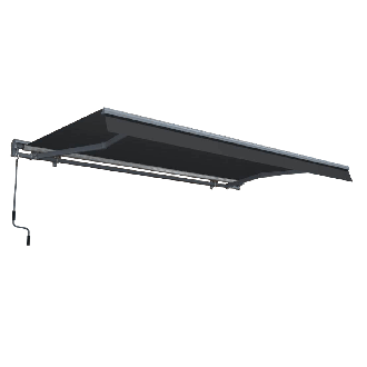 Markiza tarasowa PREMIUM 450x300 Grey - Gutroof