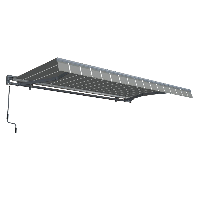 Markiza tarasowa PREMIUM 450x300 Grey/White - Gutroof