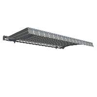 Markiza automatyczna PREMIUM AUTOMATIC 450x300 Grey/White - Gutroof