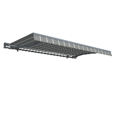 Markiza automatyczna PREMIUM AUTOMATIC 450x300 Grey/White - Gutroof