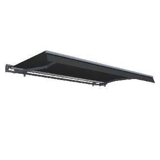 Markiza automatyczna PREMIUM AUTOMATIC 500x300, Grey - Gutroof
