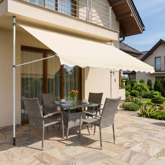 Markiza balkonowa EASY beige 350x130cm - Focus garden
