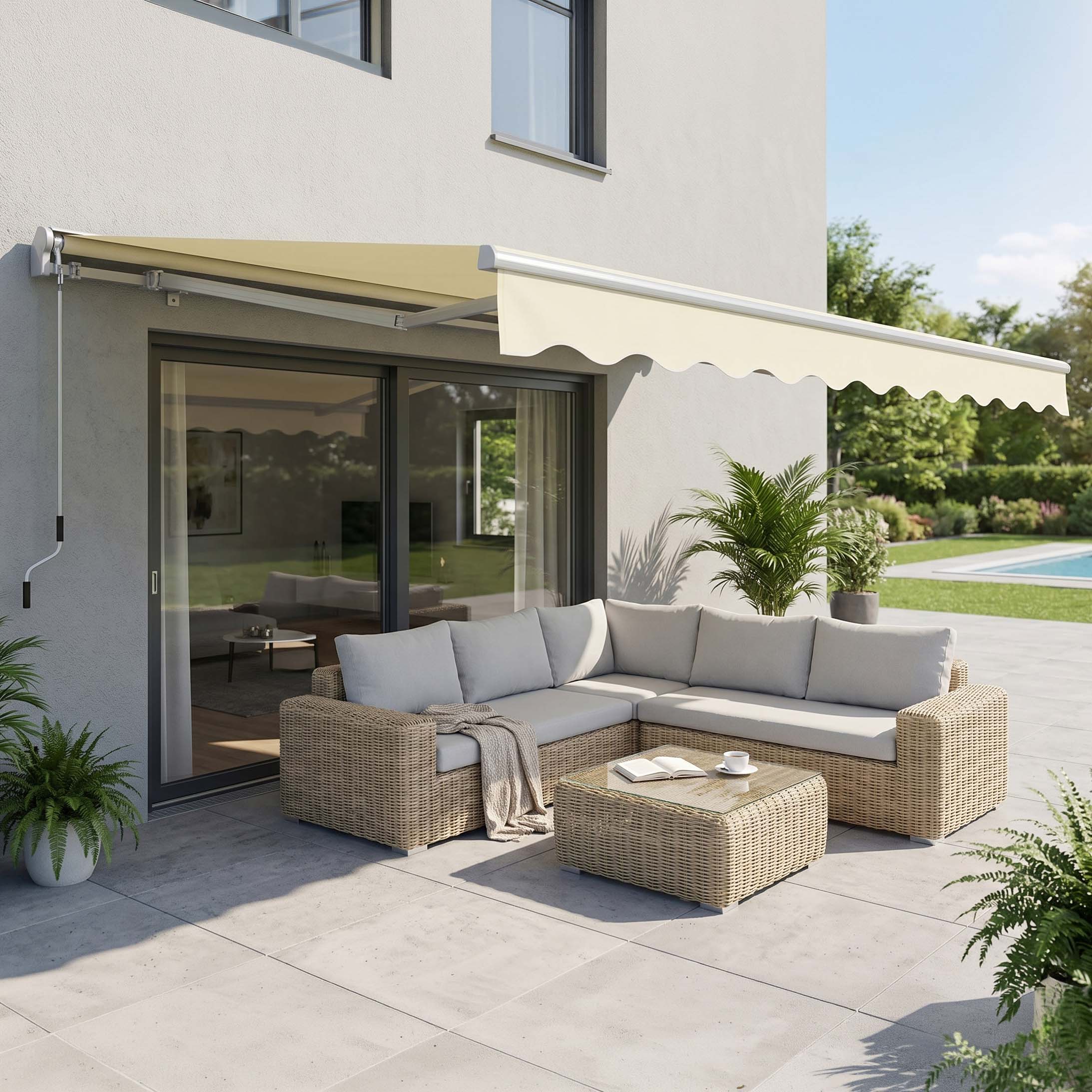 Markiza tarasowa CLASSIC 450x300 Beige - Gutroof