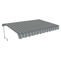 Markiza tarasowa CLASSIC 500x300 Grey/White - Gutroof