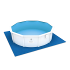 niebieska mata ochronna pod basen