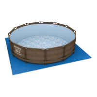 Mata pod basen Flowclear 3.96x3.96m - BESTWAY 58002