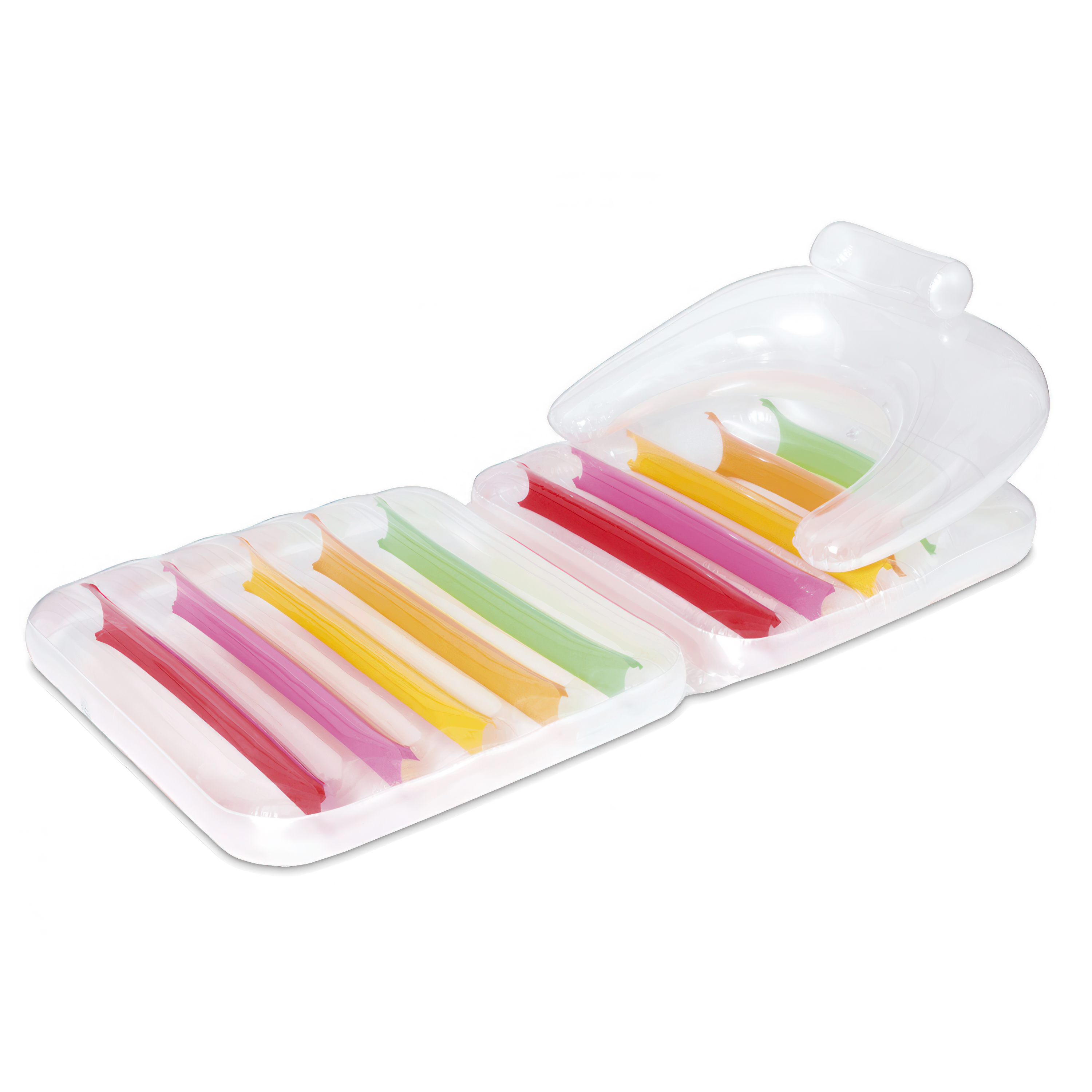 Materac z oparciem i z podłokietnikami dla zapewnienia maksymalnego komfortu