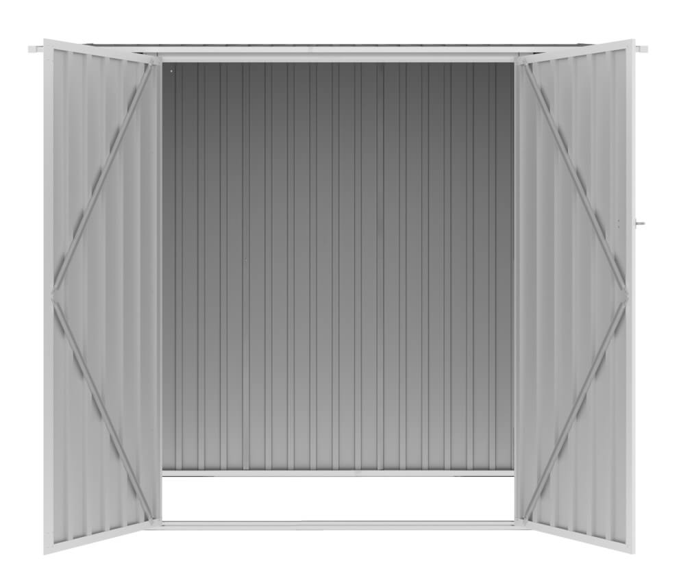 Brama domku ogrodowego KENT 222x149cm Cold Grey - HARDMAISTER