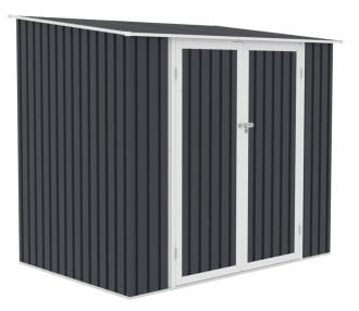 Narzędziownia metalowa domku ogrodowego KENT 222x149cm Cold Grey - HARDMAISTER