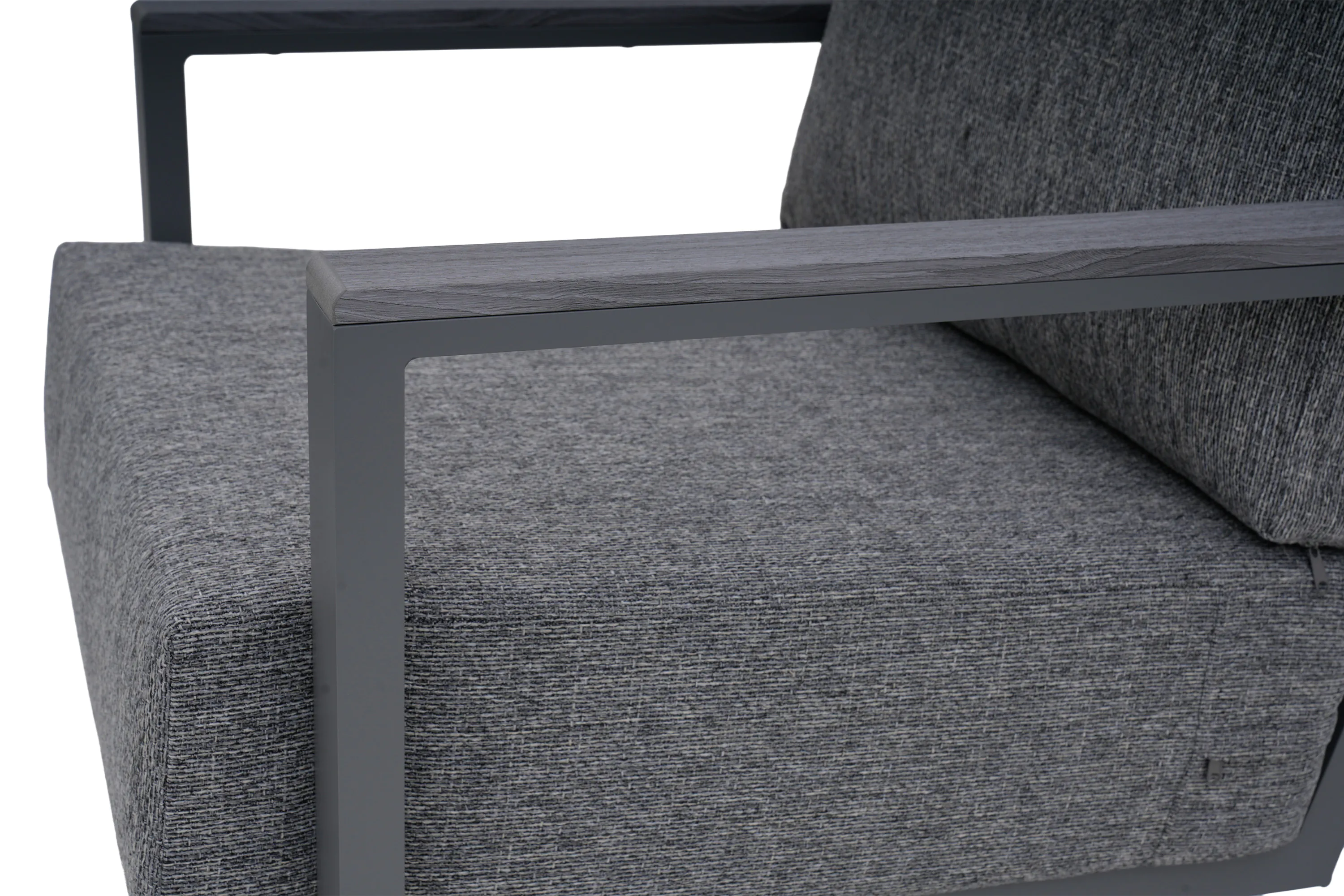 Komplet mebli ogrodowych z aluminium EVORA CAFFE Grey - FURRORE