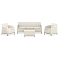 Meble do ogrodu Scandi Forma Pebble Grey-Soft Beige/oat - Keter