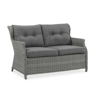 Meble technorattanowe TRIVENTO sofa STONE GREY