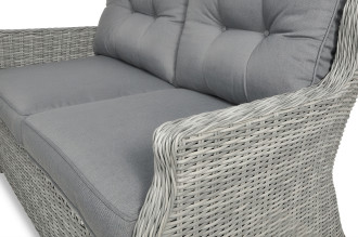 Meble z technorattanu TRIVENTO 2 Stone Grey - detale
