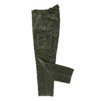 Sztruksowe spodnie męskie ACERO Olivine M - Verdemax