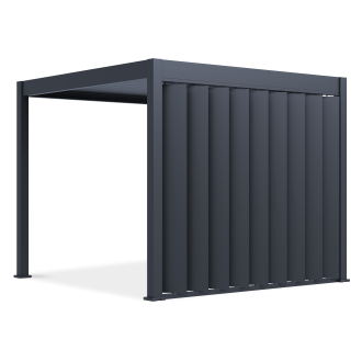 Ściana panelowa regulowana do pergoli ELEGANCE/DELUXE/FUSION 3m Anthracite - Gutroof 