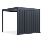 Ściana panelowa regulowana do pergoli ELEGANCE/DELUXE/FUSION 3m Anthracite - Gutroof