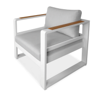 Fotel ogrodowy PANAMA White - Focus Garden