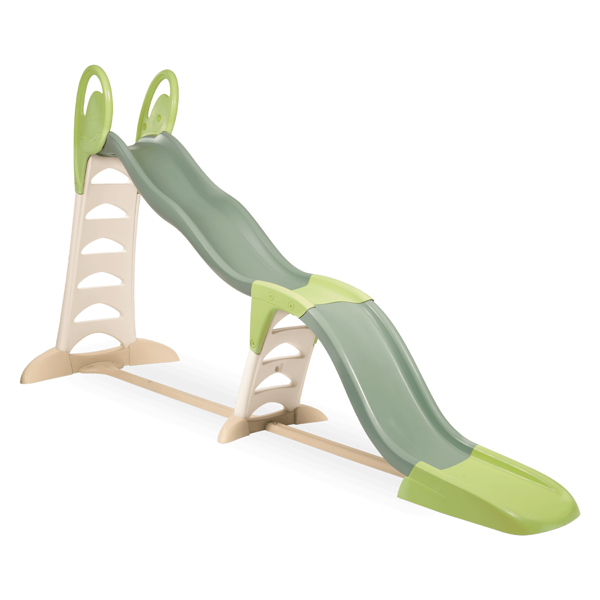 modułowa zjeżdżalnia w odcieniach zieleni megagliss smoby