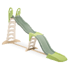 modułowa zjeżdżalnia w odcieniach zieleni megagliss smoby