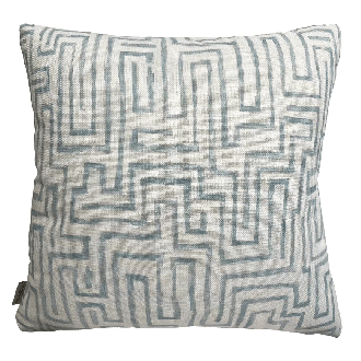 Ogrodowa poduszka dekoracyjna Morfeo MoodMe o wzorze labiryntu na meble