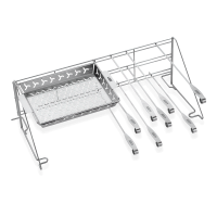 Kosz do grillowania wielopoziomowego