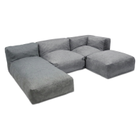 Narożnik modułowy tarasowy ALORA Standard Plus Grey - Bjørkka