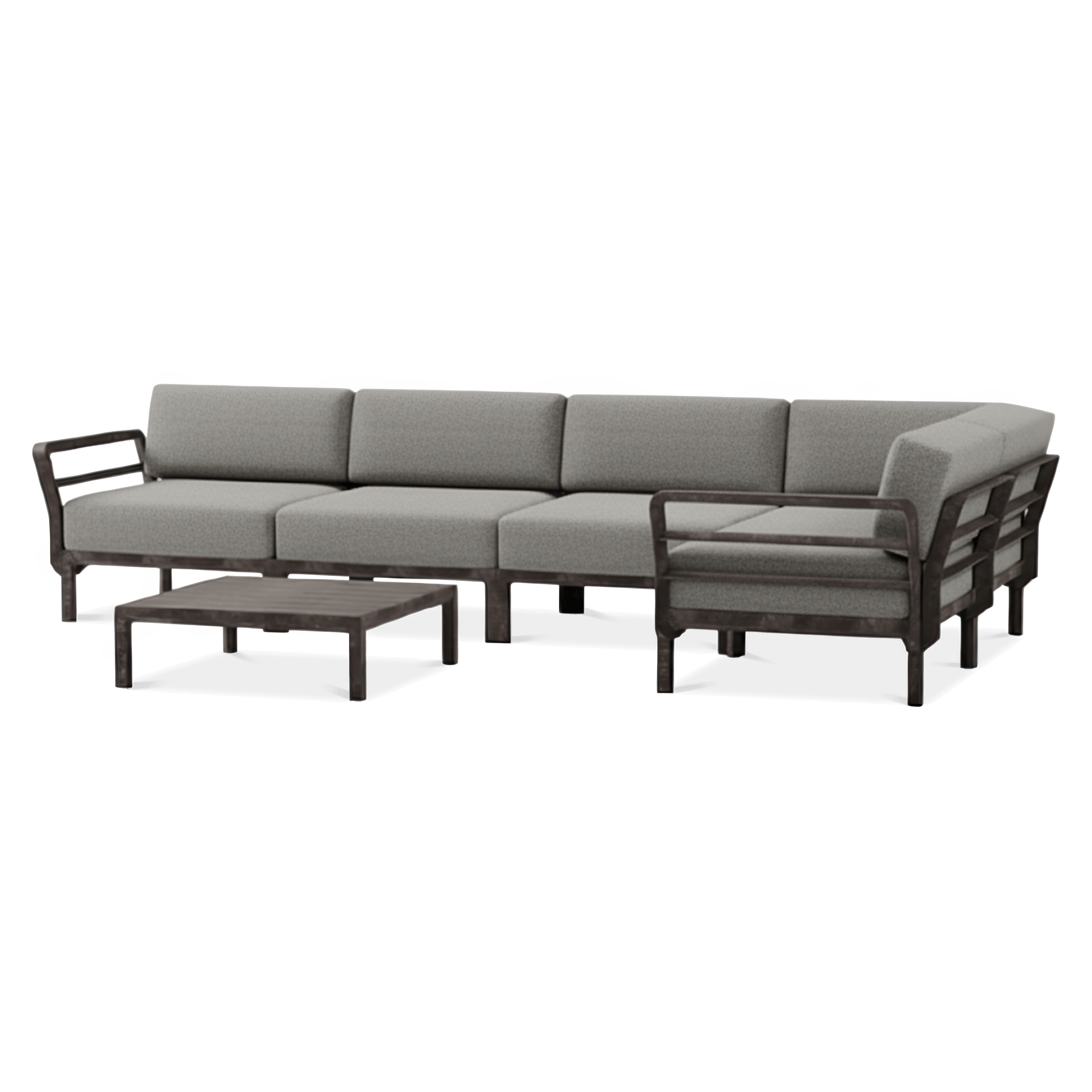 Zestaw ogrodowy MAXIMO 5 Terra-Lava NARDI