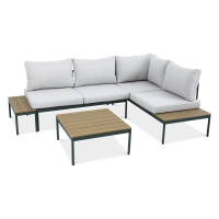 Narożnik wypoczynkowy FREEMONT Light Grey - Bjørkka