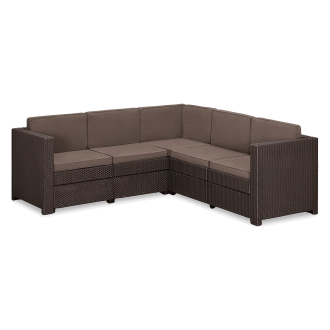 Narożnik ogrodowy PROVENCE Brown