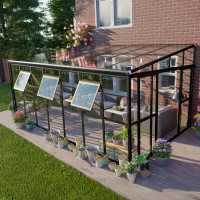 Inspiracja dekoracji w ogrodzie zimowym SOHO 505x290cm Solid PC, Glass Gutroof