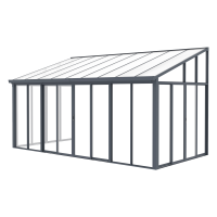 Ogród zimowy ASTON 552x305cm Cold Grey - Gutroof