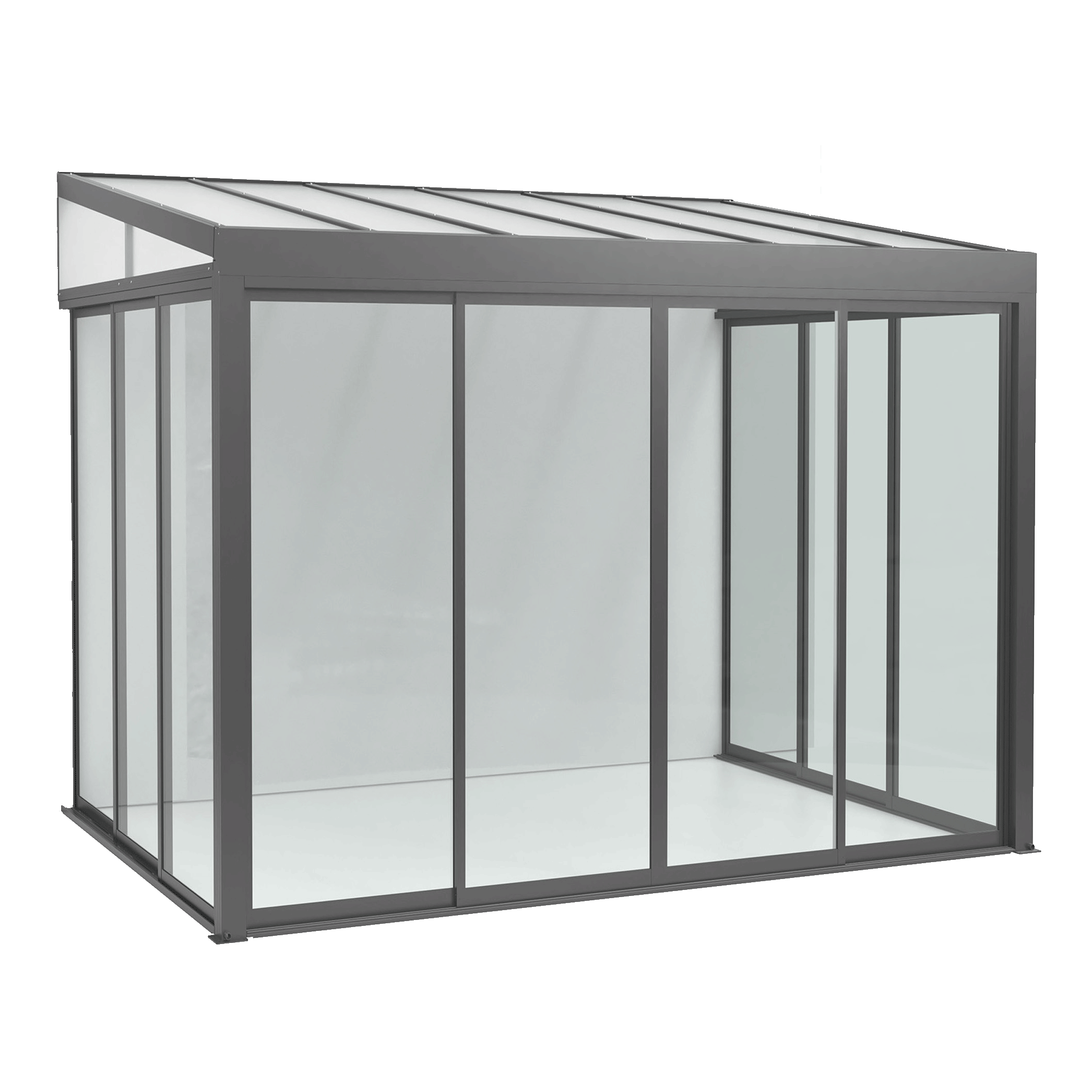 Ogród zimowy BELGRAVIA FRAME 3x4 Anthracite - Gutroof