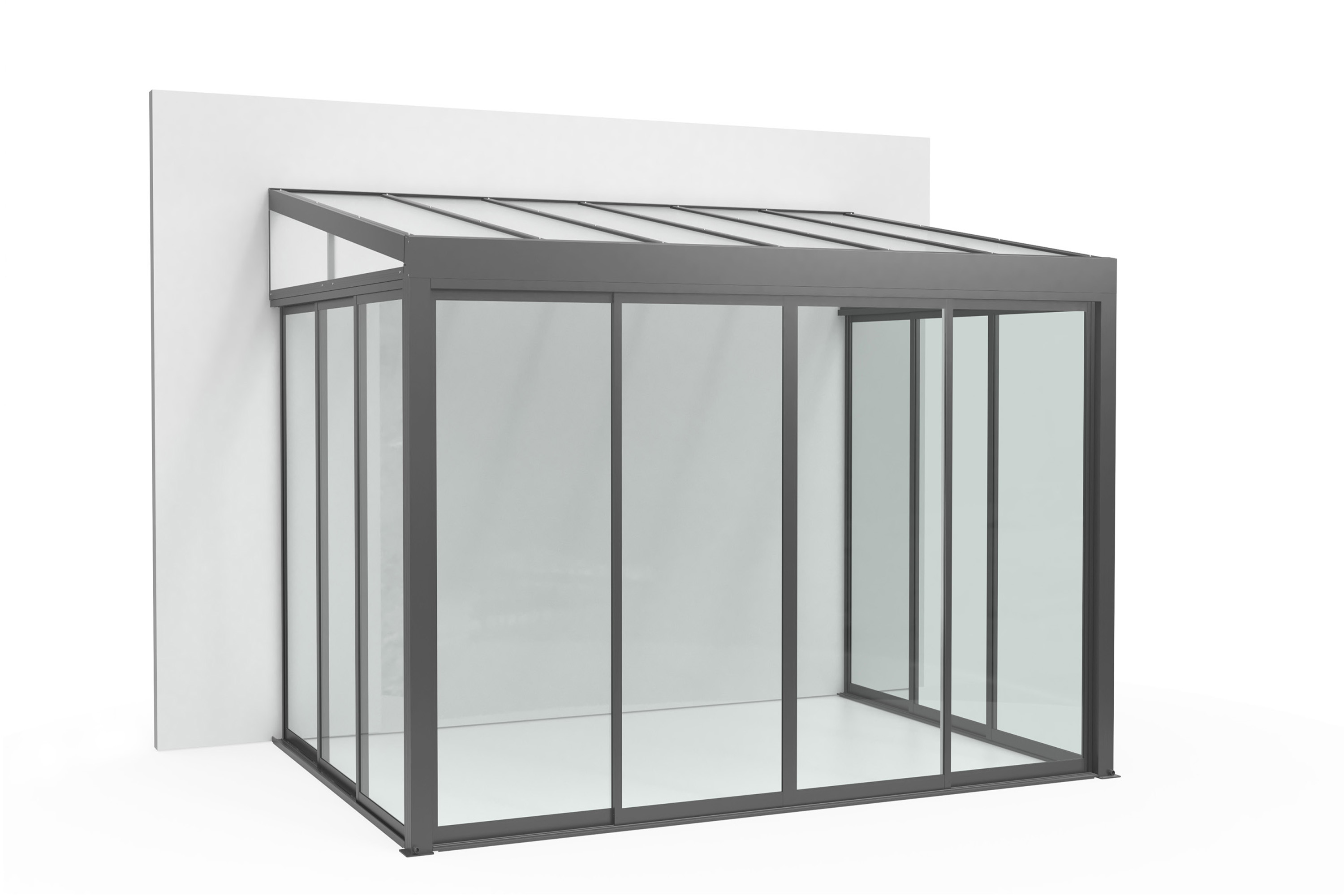 Ogród zimowy BELGRAVIA FRAME 3x4 Anthracite