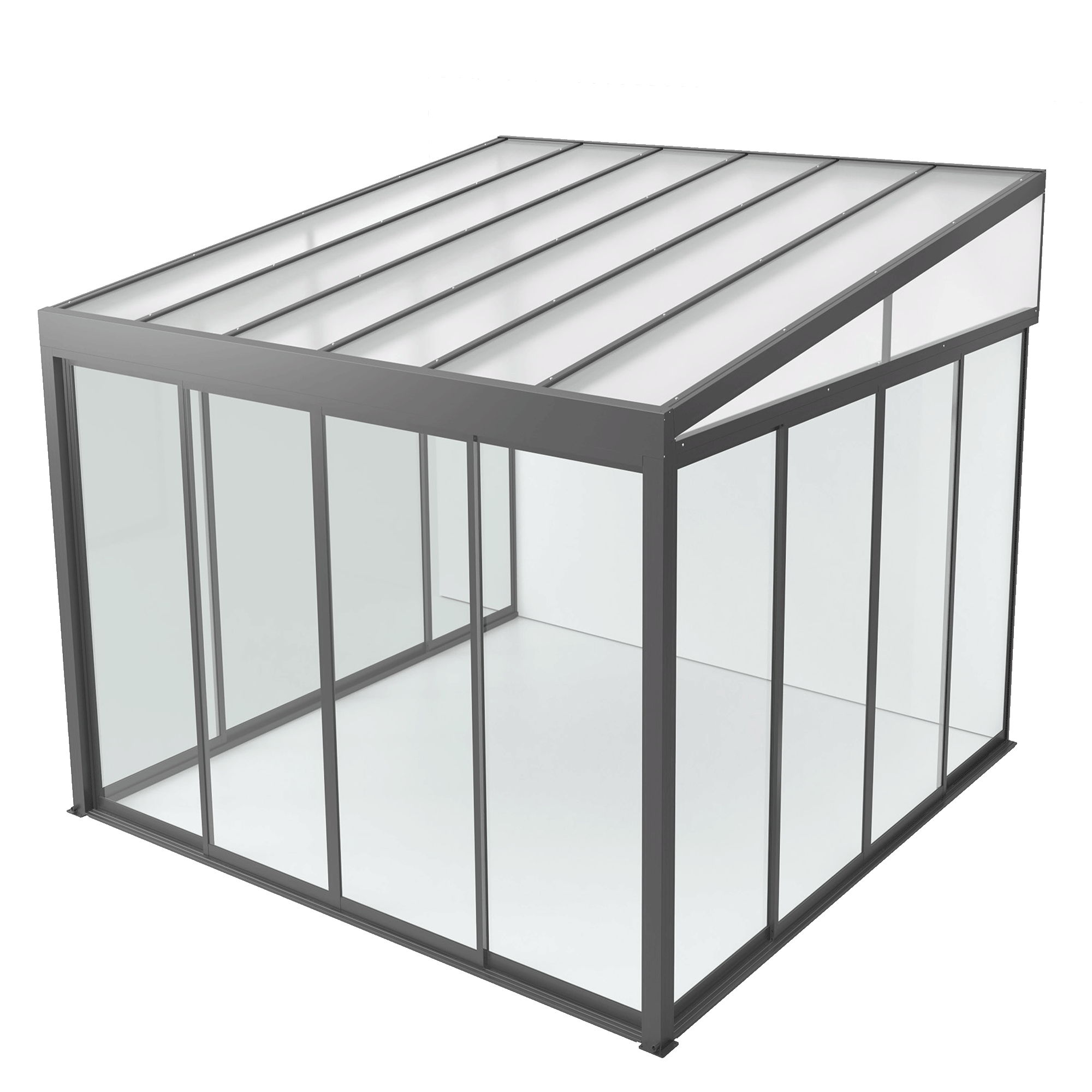 Ogród zimowy BELGRAVIA FRAME 4x4 Anthracite - Gutroof