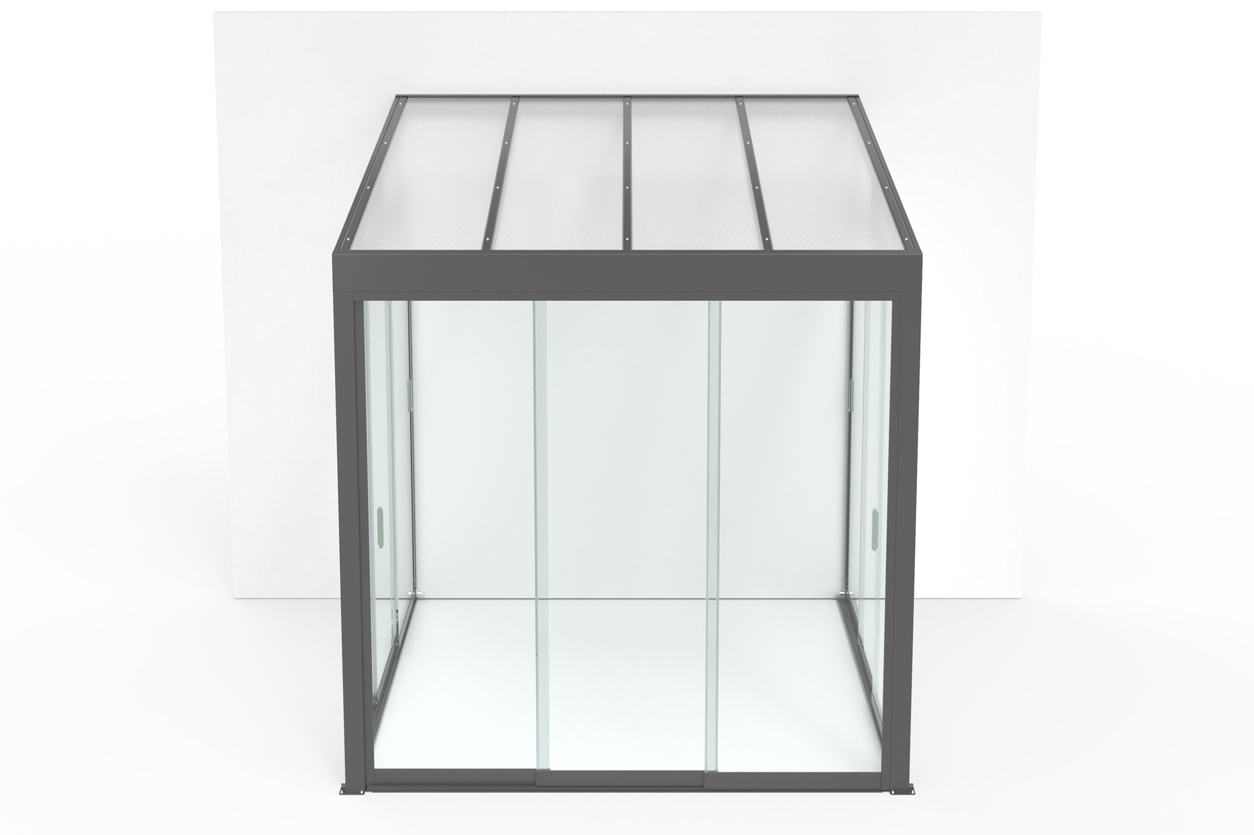 Konstrukcja aluminiowa oranżerii