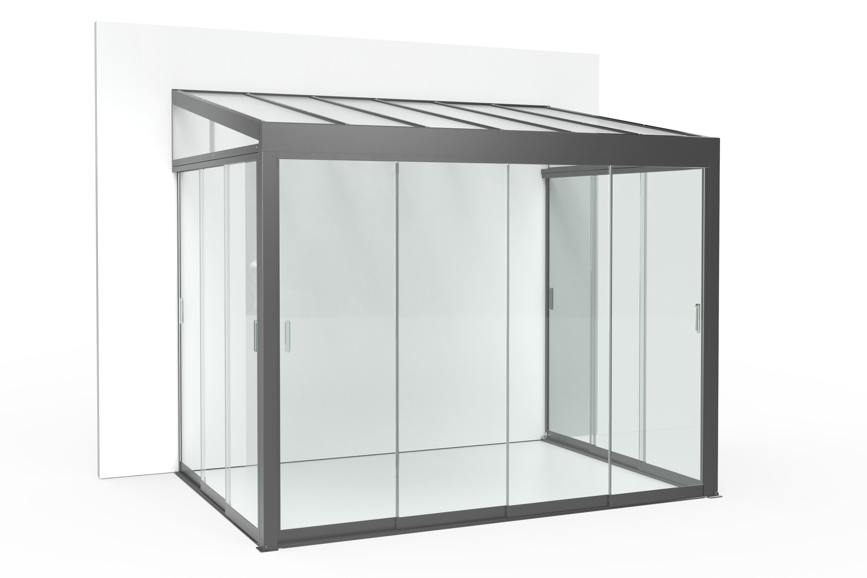 Ogród zimowy BELGRAVIA PURO 3x4 Anthracite Gutroof