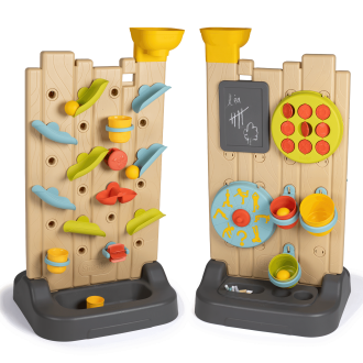 Dwustronna Ogrodowa ścianka aktywności dla dzieci