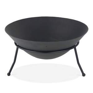 Metalowe palenisko ogrodowe na trzech nogach