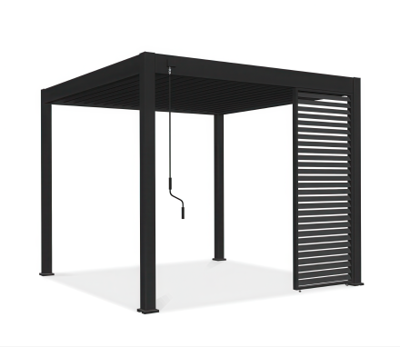 Panel żaluzjowy poziomy do pergoli ELEGANCE/DELUXE/FUSION 1 m Anthracite - Gutroof