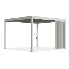 Panel żaluzjowy pionowy do pergoli ELEGANCE/DELUXE/FUSION 1.3 m White - Gutroof
