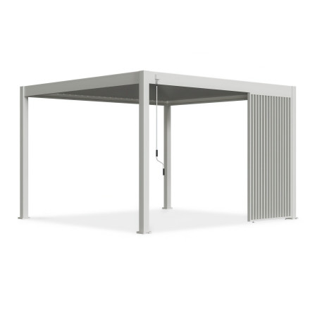 Panel żaluzjowy pionowy do pergoli ELEGANCE/DELUXE/FUSION 1.3 m White - Gutroof