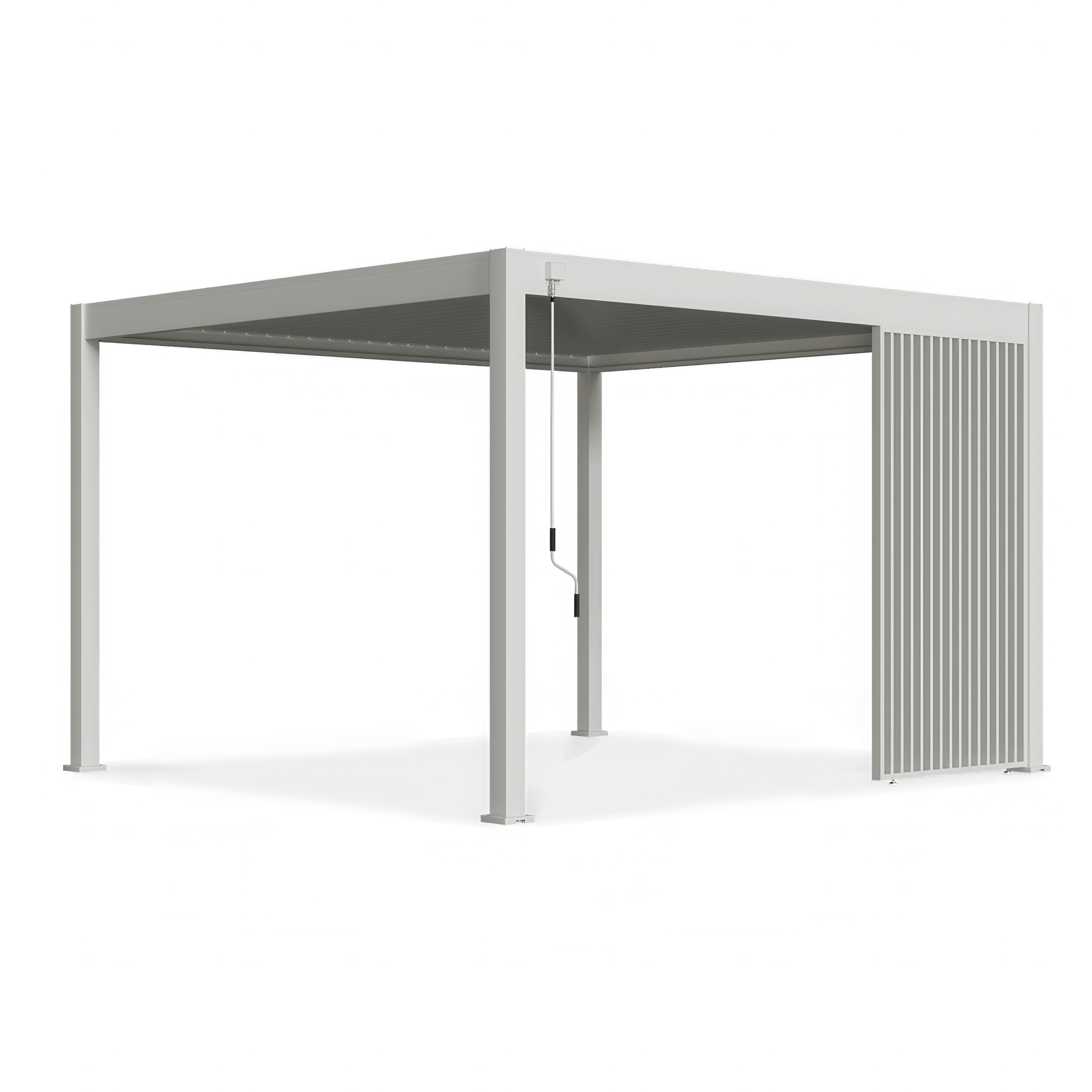 Panel żaluzjowy pionowy do pergoli ELEGANCE/DELUXE/FUSION 1.3 m White - Gutroof